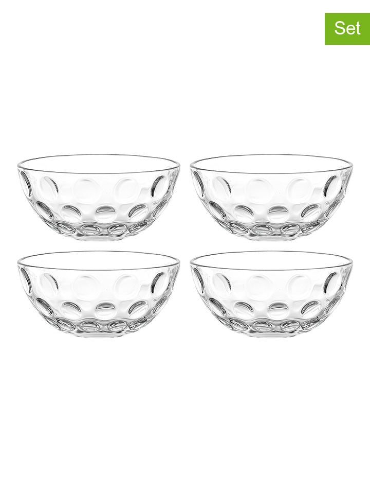 LEONARDO Miski (4 szt.) "Optic" - Ø 10 cm rozmiar: onesize