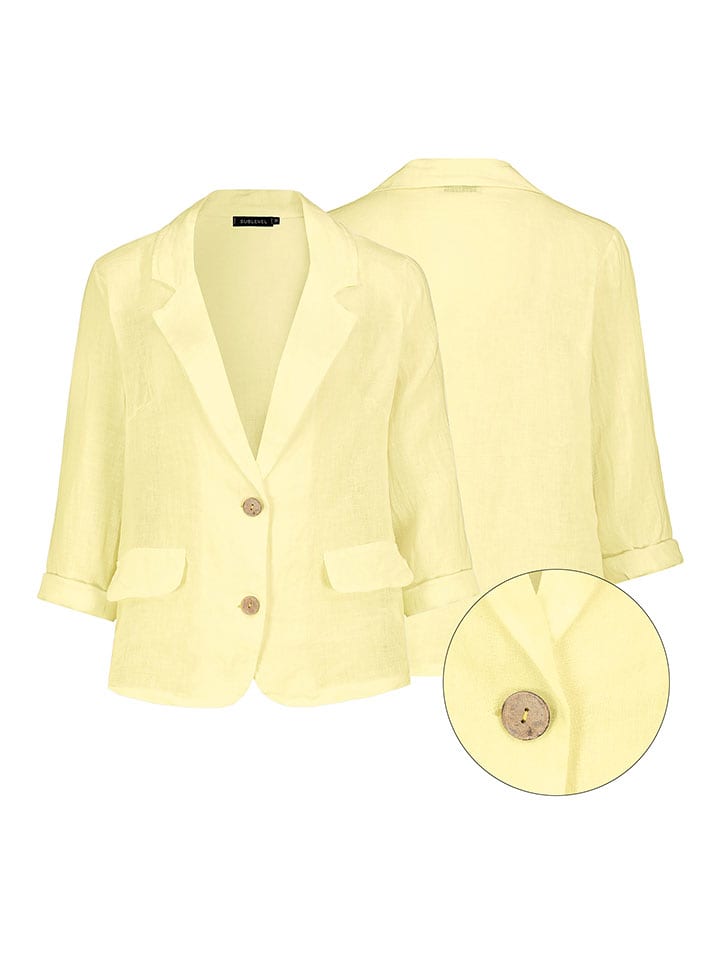 Eight2Nine Blezer w kolorze żółtym rozmiar: M/L