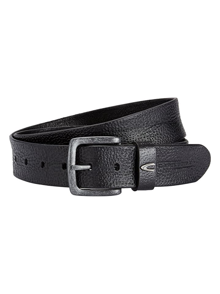 Camel Active Skórzany pasek w kolorze czarnym rozmiar: M