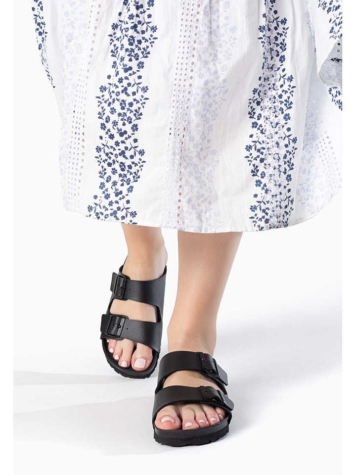 BAYTON Klapki "Atlas" w kolorze czarnym rozmiar: 35