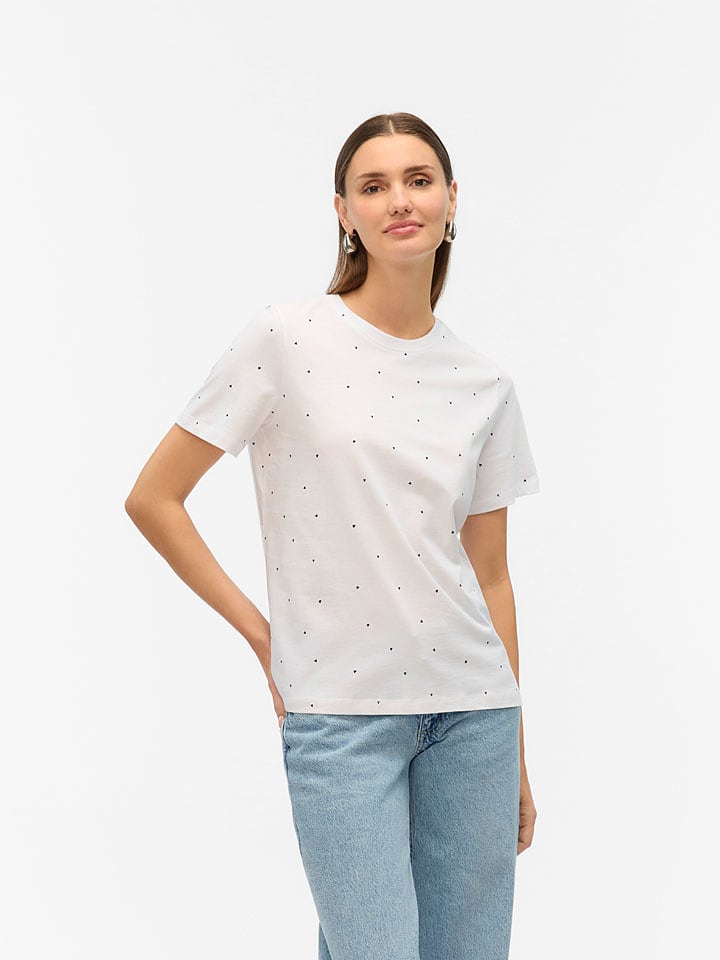 Vero Moda Koszulka w kolorze białym rozmiar: XS