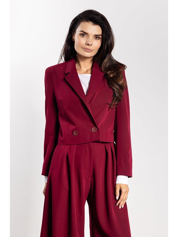 Awama Blezer w kolorze bordowym rozmiar: XL