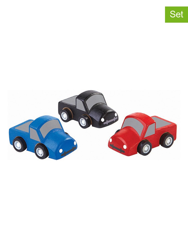 Plan Toys 3-częściowy zestaw ciężarówek - 3+ rozmiar: onesize