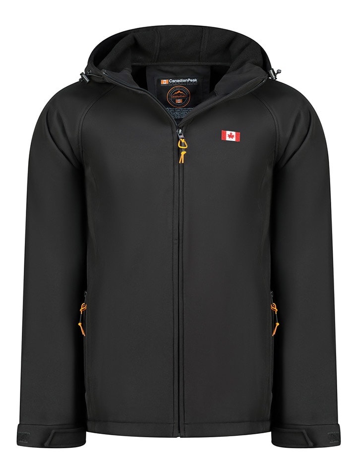 Canadian Peak Kurtka softshellowa "Tamigoloreak" w kolorze czarnym rozmiar: L