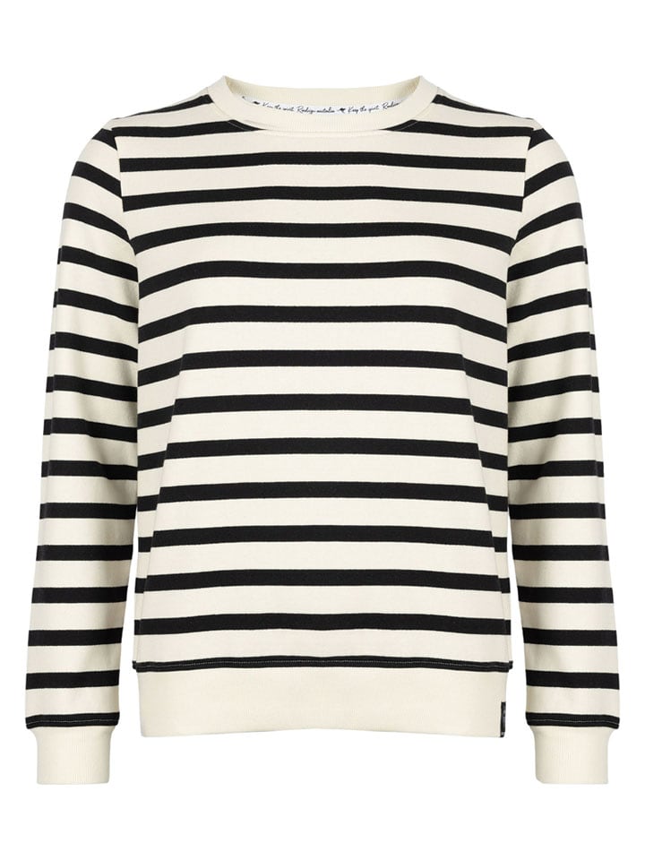 Roadsign Bluza w kolorze kremowo-czarnym rozmiar: S