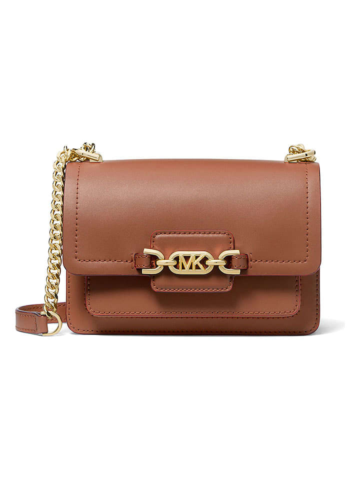 Michael Kors Skórzana torebka w kolorze karmelowym - 19,5 x 12 x 5,5 cm rozmiar: onesize
