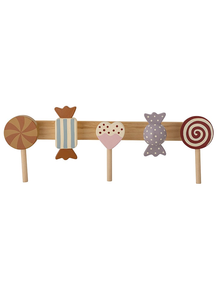 Bloomingville Wieszak "Rudy" w kolorze jasnobrązowym - 42 x 14 cm rozmiar: onesize