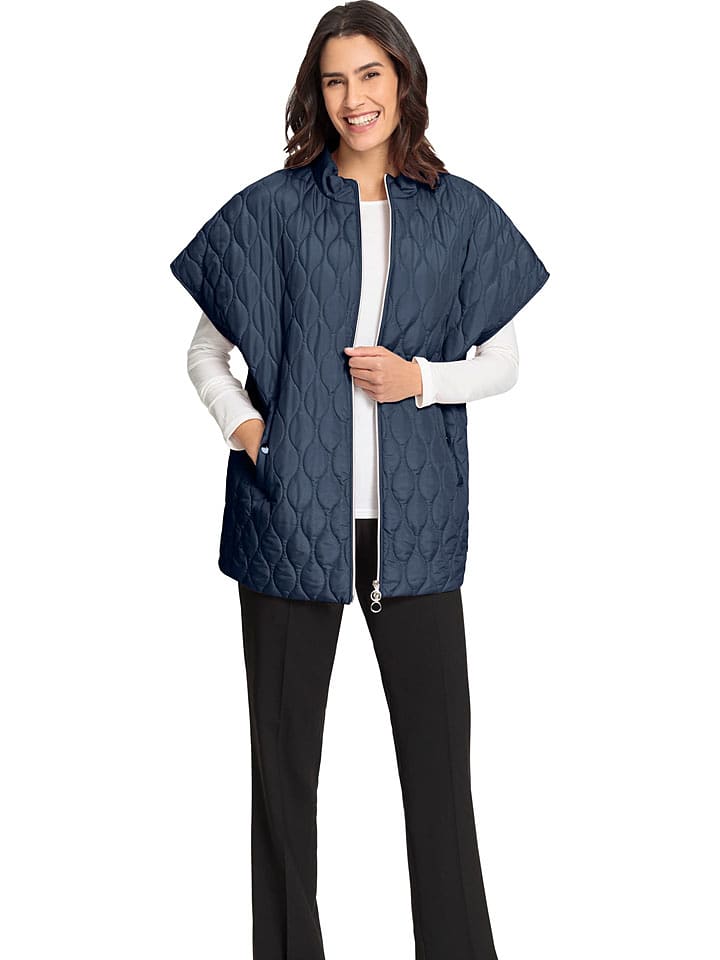 WITT WEIDEN Kamizelka pikowana w kolorze granatowym rozmiar: 46