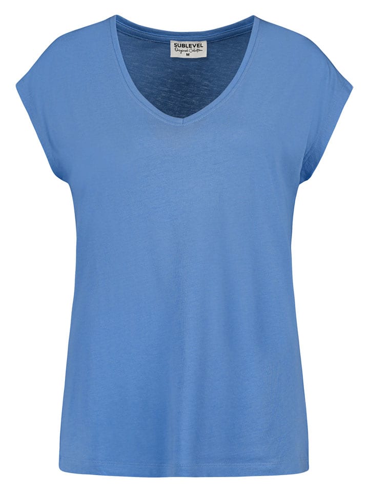 Sublevel Koszulka w kolorze błękitnym rozmiar: XXL