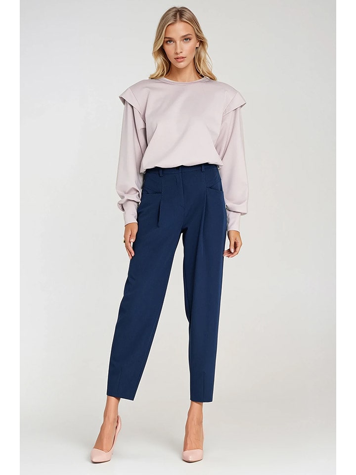 Nife Spodnie w kolorze niebieskim rozmiar: 36