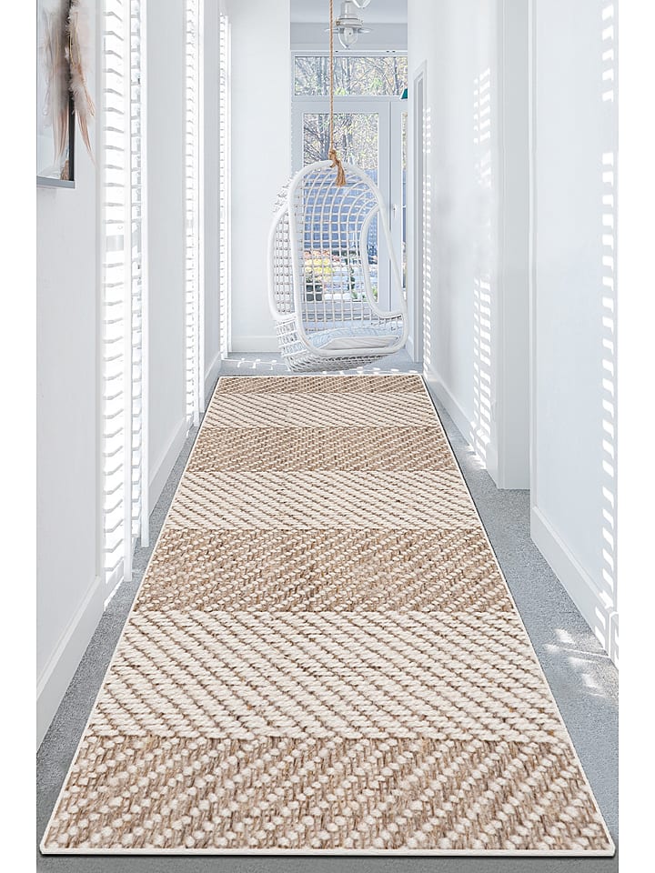 Mioli Dywan w kolorze jasnobrązowym rozmiar: 150x300 cm