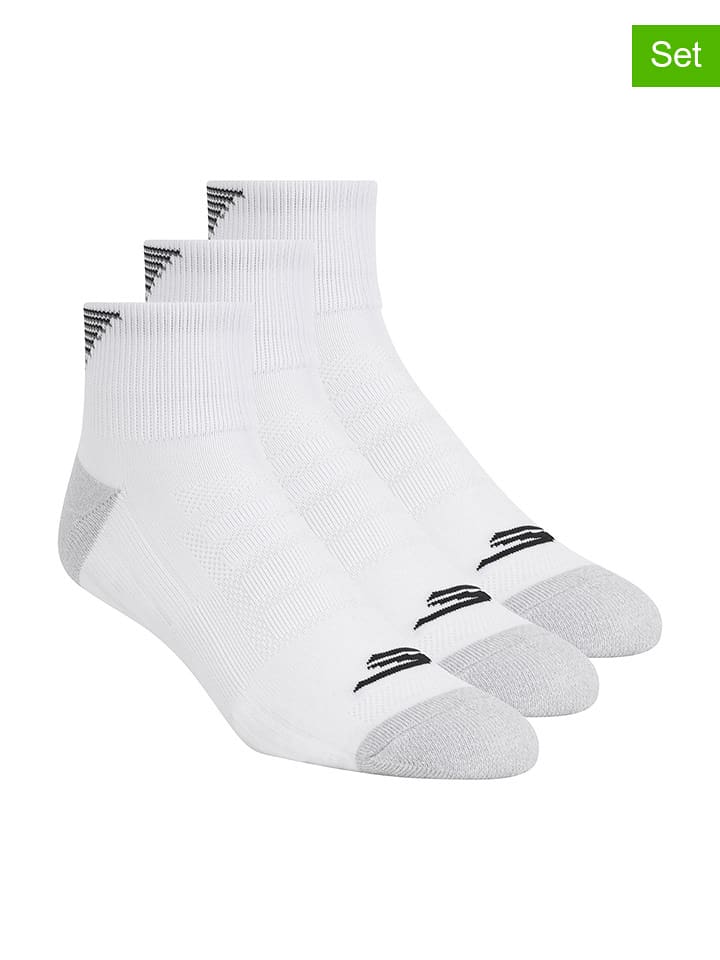Skechers Skarpety (3 pary) w kolorze białym rozmiar: 43-46