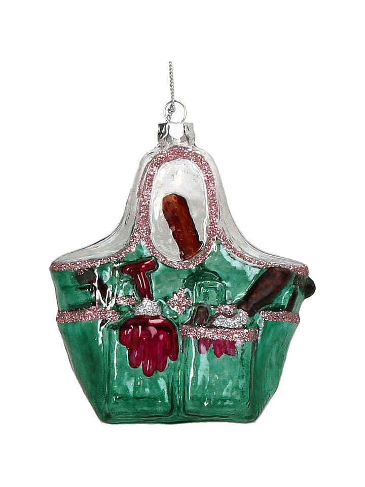 Kersten Ozdoba choinkowa "Gardening Bag" ze wzorem - wys. 11 cm rozmiar: onesize