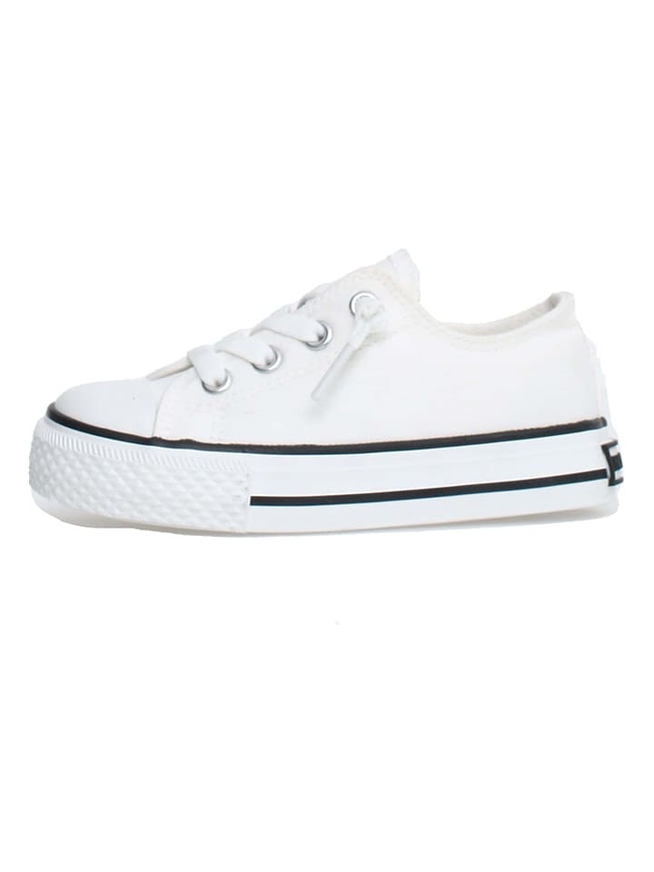 Naturino Sneakersy "Ayasy" w kolorze białym rozmiar: 29