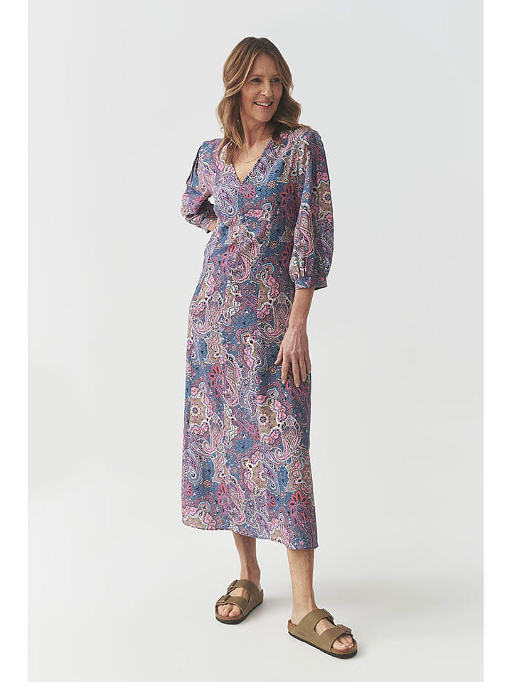 TATUUM Sukienka w kolorze niebiesko-jasnoróżowym rozmiar: 40