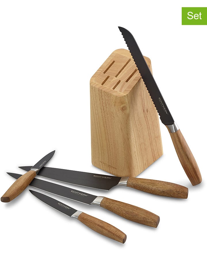 Echtwerk 6-częściowy zestaw "Classic" w kolorze brązowym rozmiar: onesize