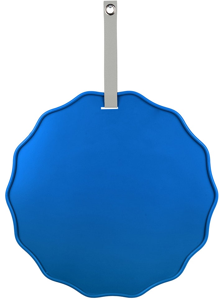 Present Time Tablica memo "Funky Wave" w kolorze niebieskim - Ø 51 cm rozmiar: onesize