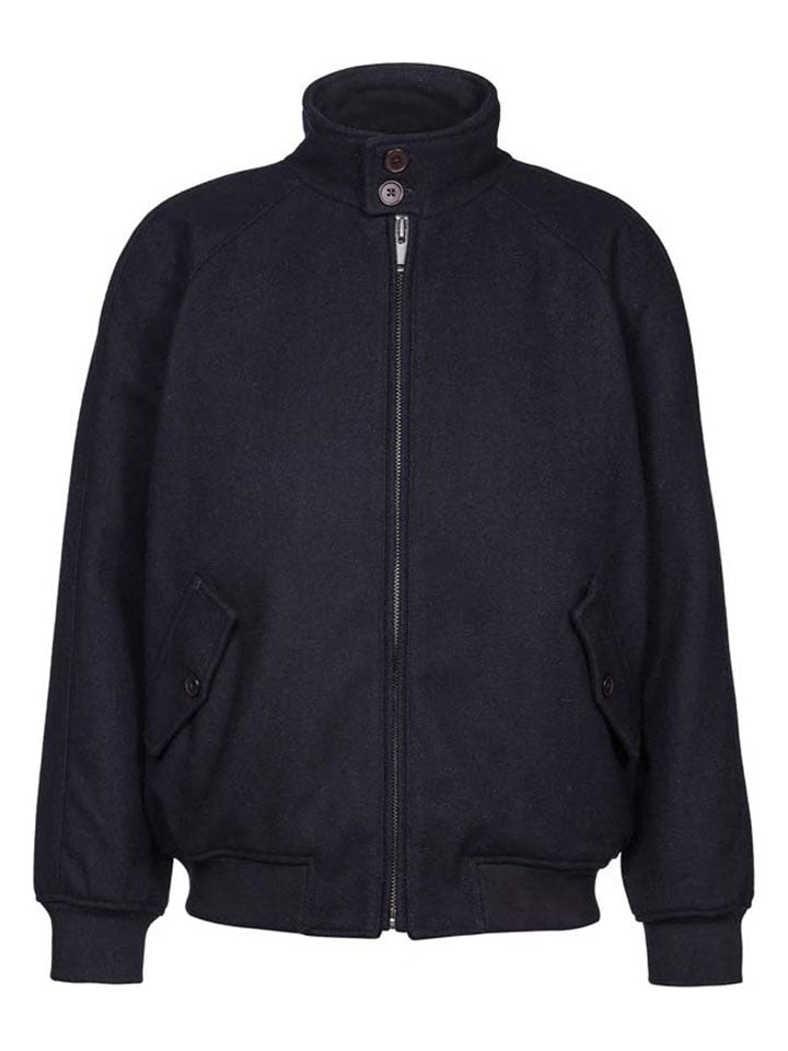 Herrlicher Wełniana kurtka w kolorze granatowym rozmiar: 3XL