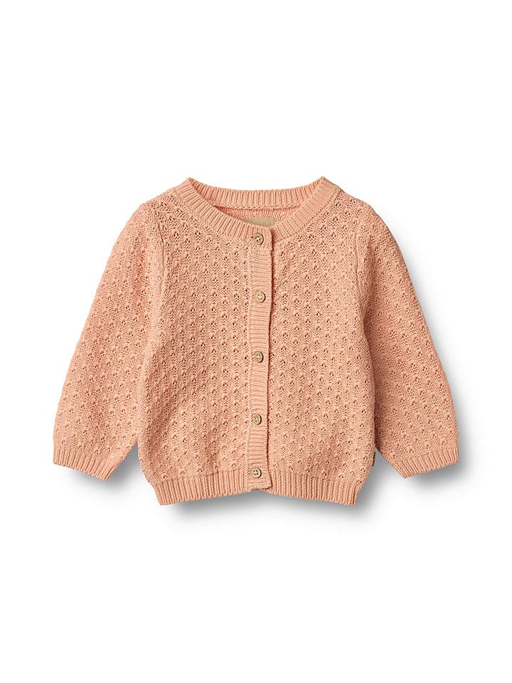 Wheat Kardigan "Magnella" w kolorze brzoskwiniowym rozmiar: 92