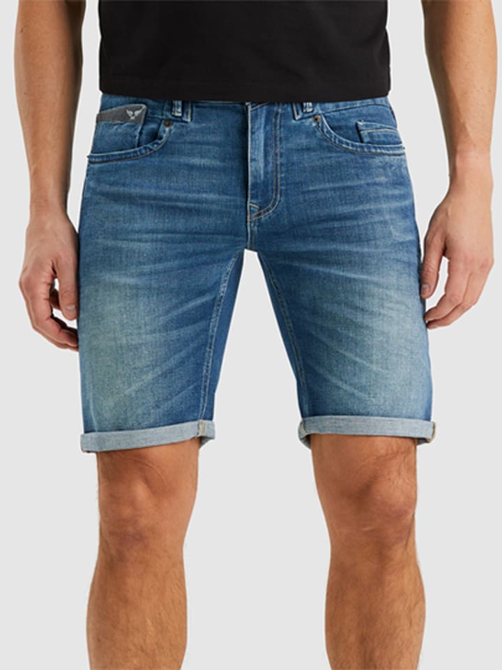 PME Legend Szorty dżinsowe "Commander 3.0" w kolorze niebieskim rozmiar: W30