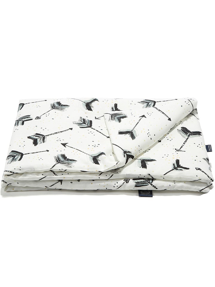 La Millou Kołdra "Boho Royal" w kolorze biało-szarym rozmiar: 110x140 cm