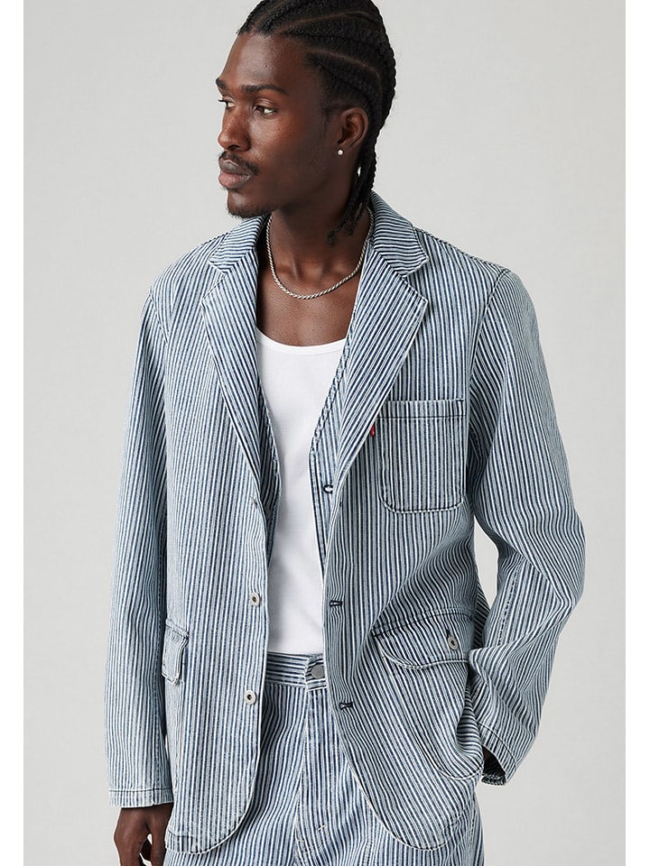 Levi's Marynarka w kolorze granatowo-białym rozmiar: M