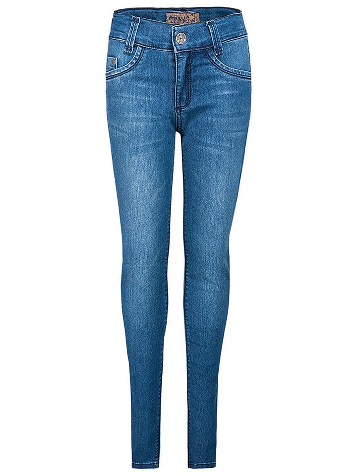 Blue Effect Dżinsy - Skinny fit - w kolorze niebieskim rozmiar: 146