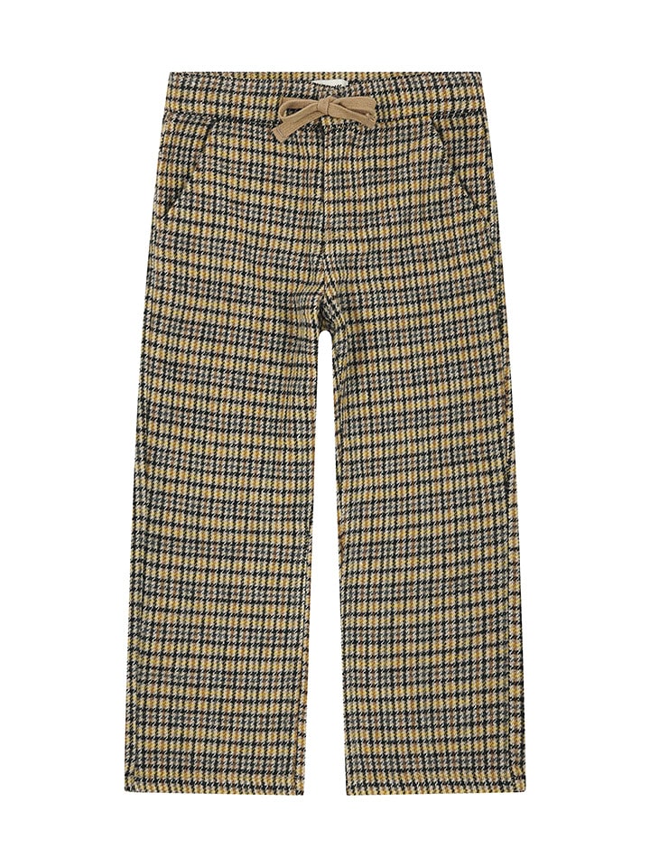 Steiff Spodnie chino w kolorze żółtym rozmiar: 92