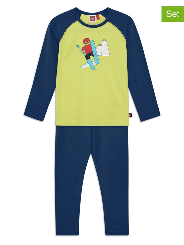 LEGO 2-częściowy zestaw funkcyjny "Agan 804" w kolorze granatowo-zielonym rozmiar: 158