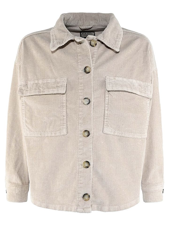 Blue Effect Kurtka koszulowa w kolorze beżowym rozmiar: 128