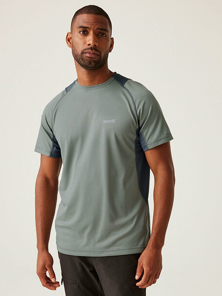 Regatta Koszulka funkcyjna "VirdaI V" w kolorze szarym rozmiar: XL