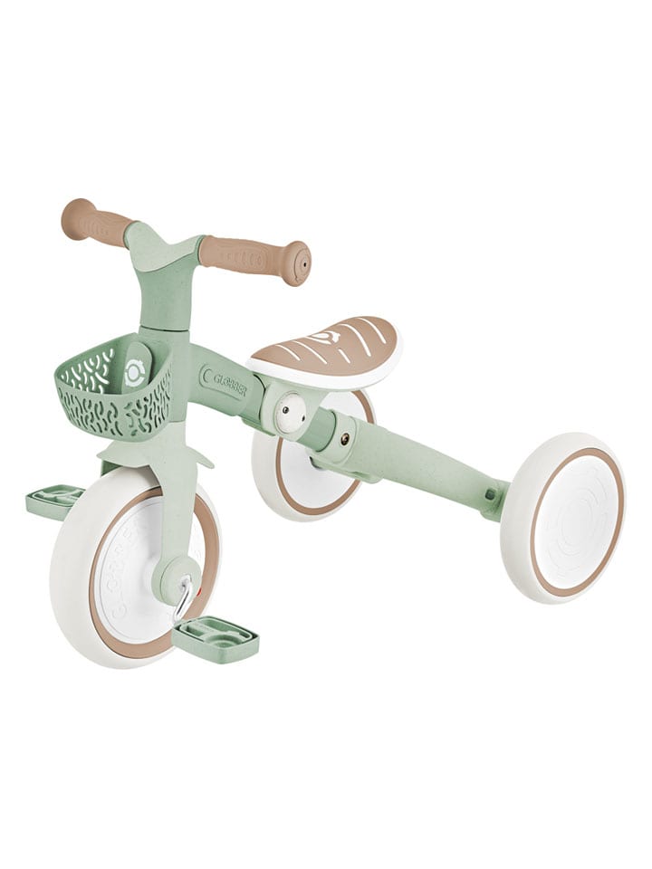 GLOBBER Rowerek trójkołowy 3w1 "Learning Trike" w kolorze zielonym - 12 m+ rozmiar: onesize