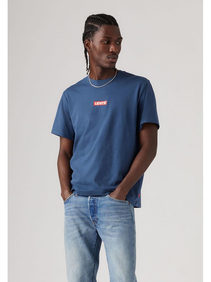 Levi's Koszulka w kolorze granatowym rozmiar: L