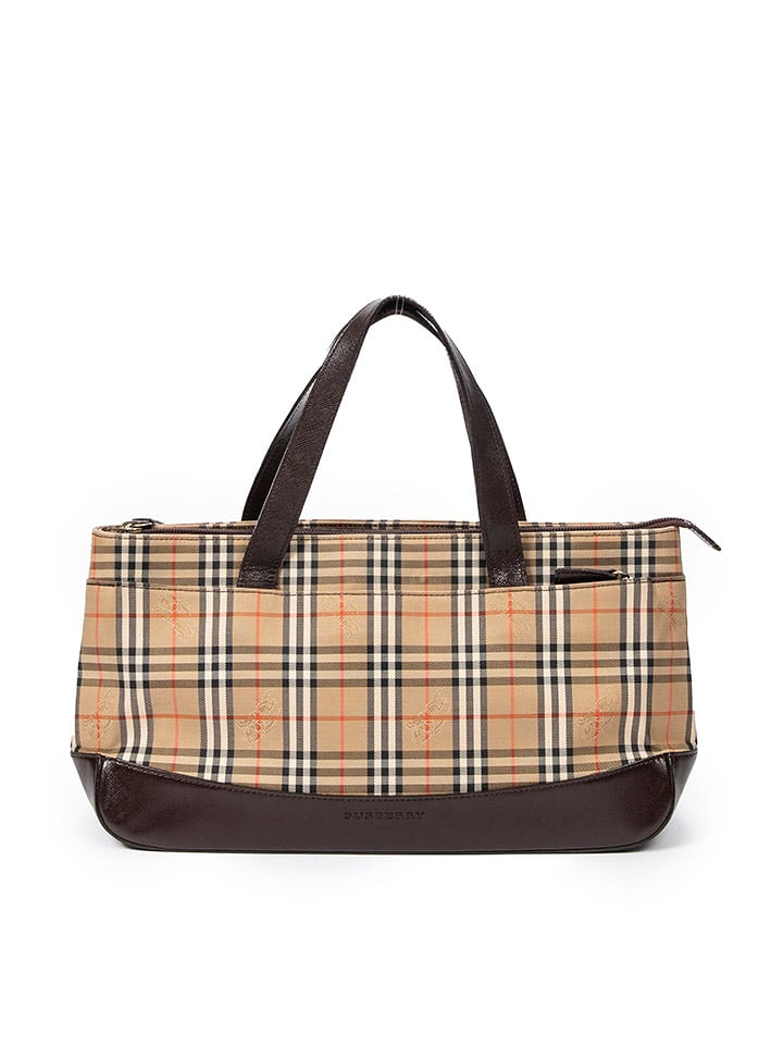 Burberry Torebka w kolorze beżowo-brązowym - 40 x 17 x 10 cm rozmiar: onesize