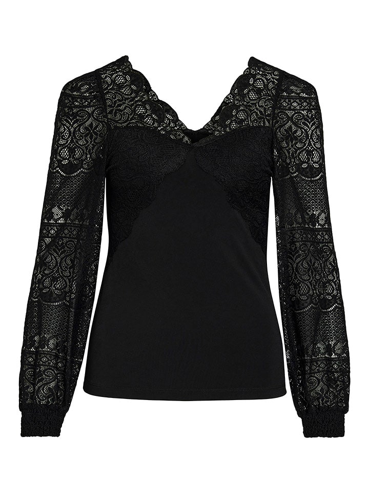 Vila Bluzka "Vialia" w kolorze czarnym rozmiar: L