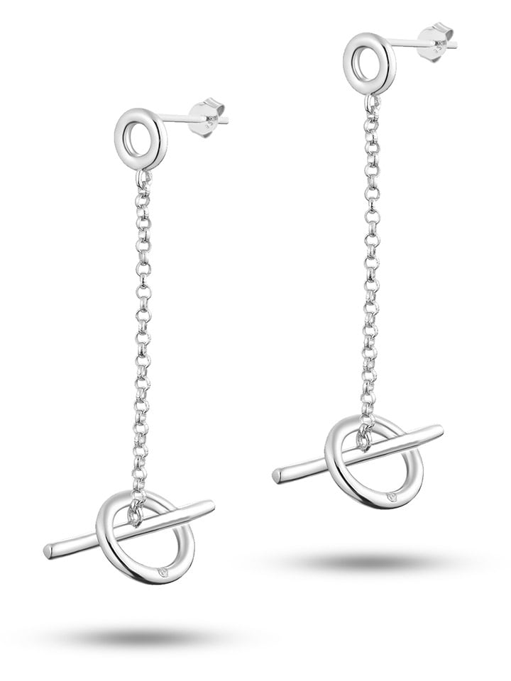 Eclat d'Argent Srebrne kolczyki-wkrętki rozmiar: onesize