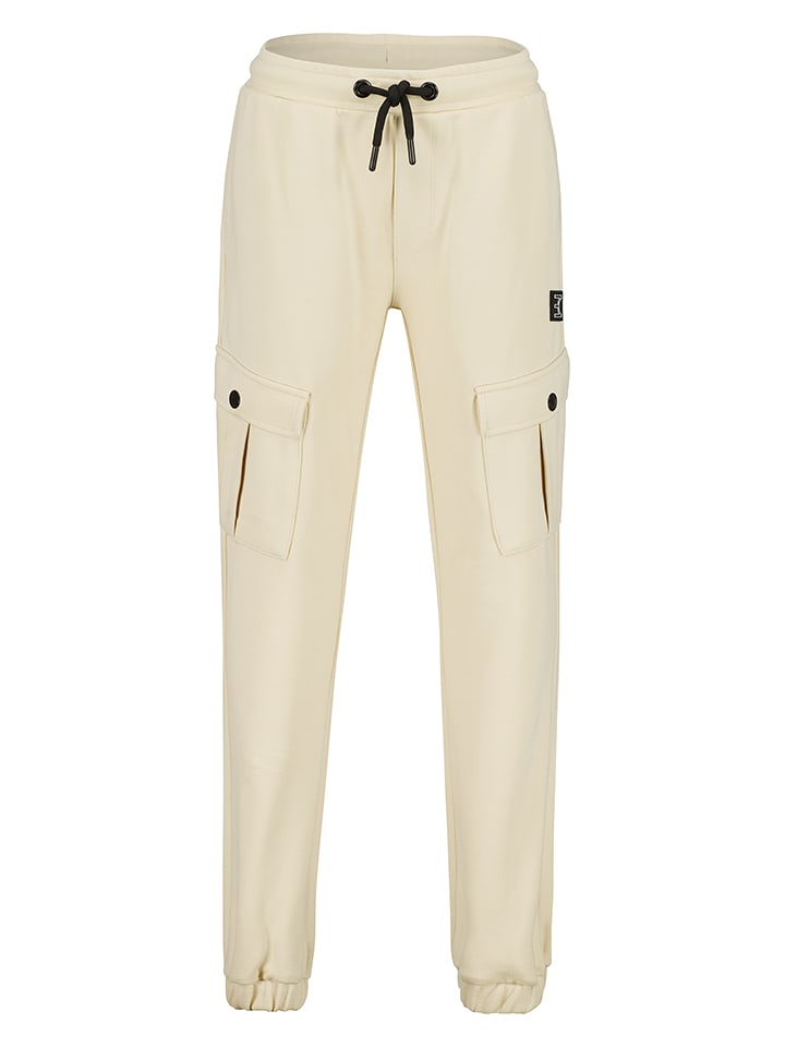 Vingino Spodnie dresowe w kolorze beżowym rozmiar: 176