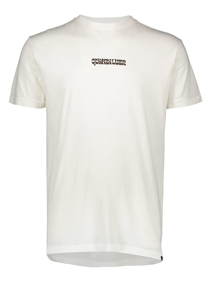 Quicksilver Koszulka "Enjoy The Ride" w kolorze białym rozmiar: L