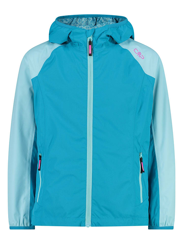 CMP Kurtka przeciwdeszczowa w kolorze niebieskim rozmiar: 110