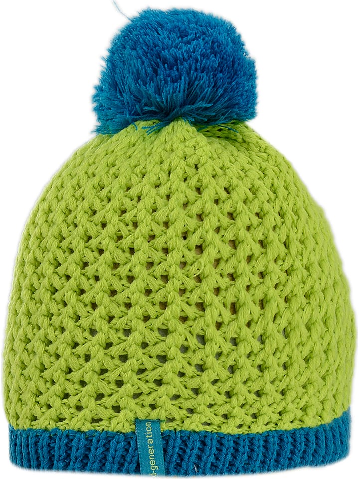 Döll Dzianinowa czapka w kolorze zielonym rozmiar: 57 cm