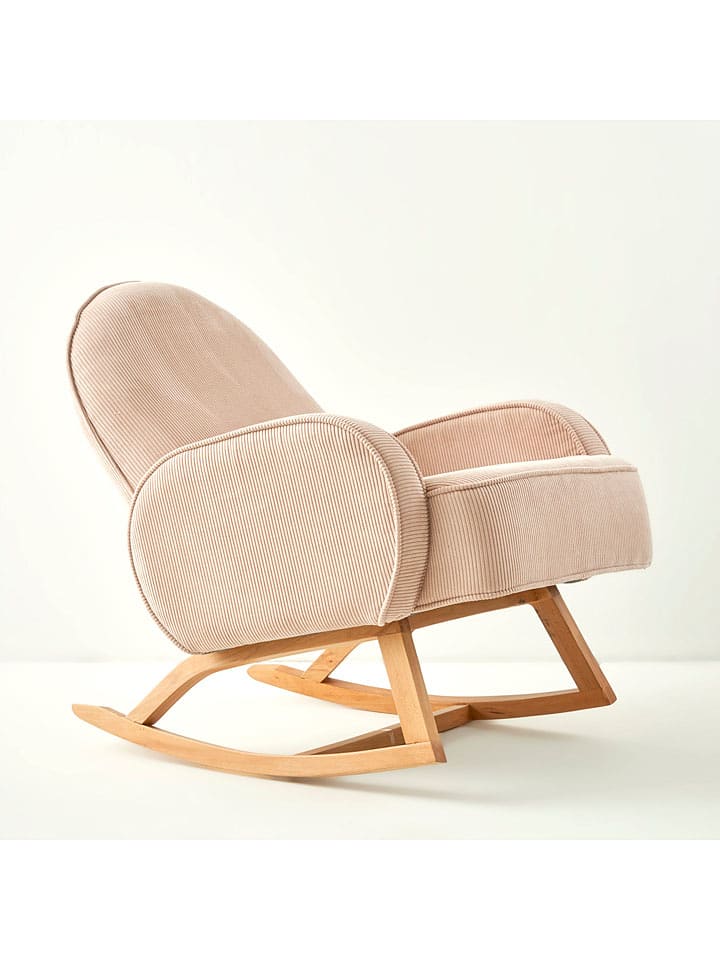 BELLA MAISON Fotel bujany "Meira" w kolorze jasnoróżowym - 78 x 75 x 91 cm rozmiar: onesize