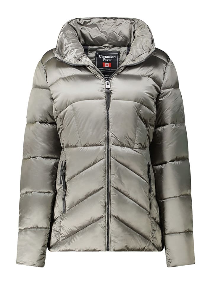 Canadian Peak Kurtka pikowana "Blancheak" w kolorze szarym rozmiar: 3XL