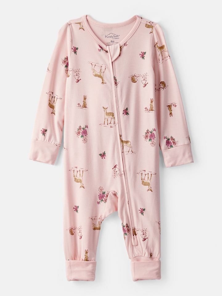 carter's Śpioszki w kolorze jasnoróżowym rozmiar: 74