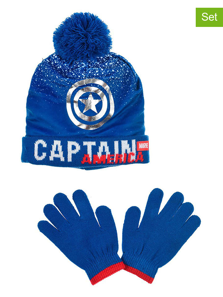 Avengers 2-częściowy zestaw "Avengers" w kolorze niebieskim rozmiar: 54 cm