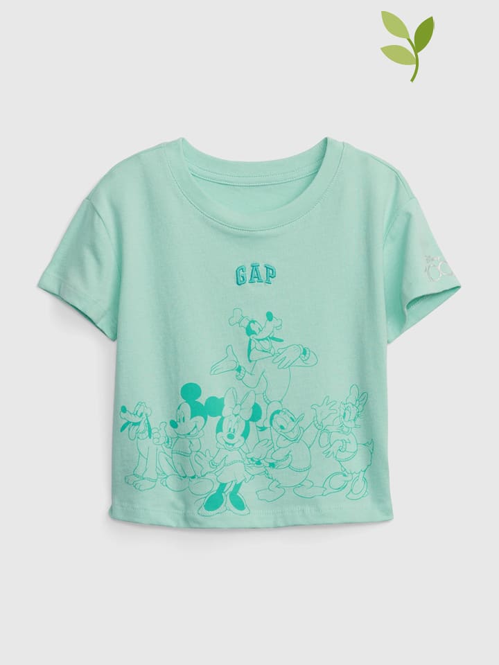 GAP Koszulka w kolorze turkusowym rozmiar: 74/80