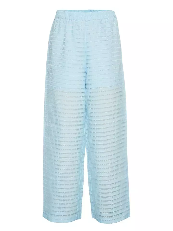 MOSS COPENHAGEN Spodnie "Noreen" w kolorze błękitnym rozmiar: S