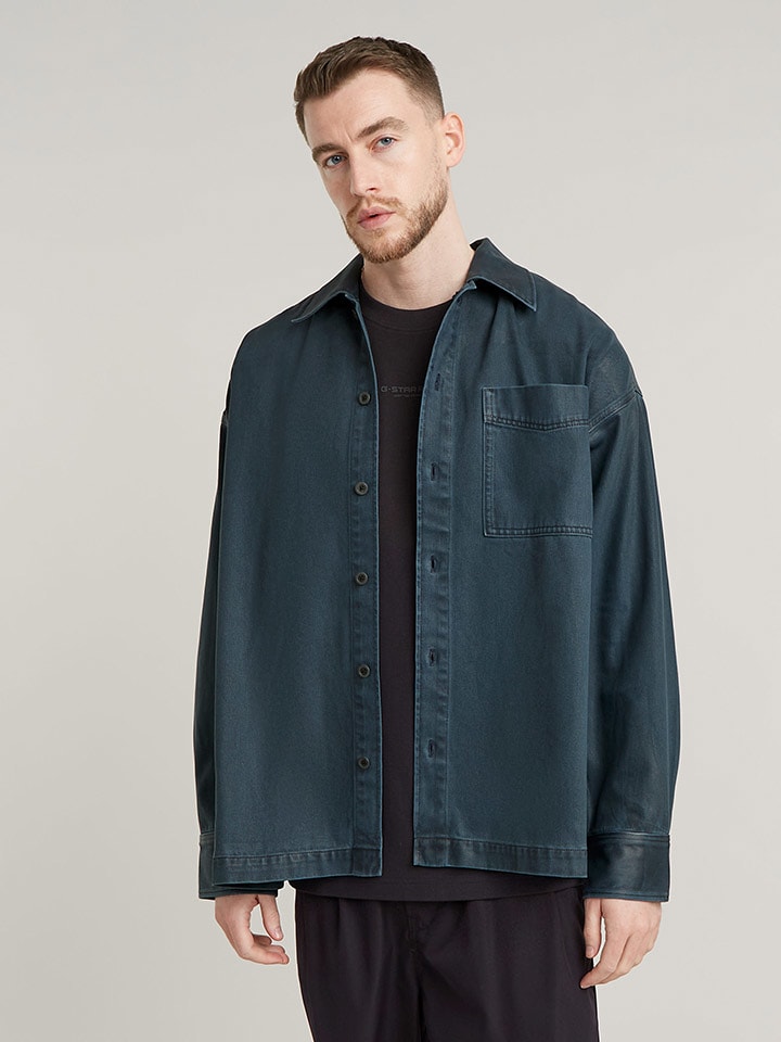 G-Star Koszula w kolorze granatowym rozmiar: L