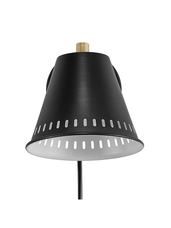 Nordlux Lampa ścienna "Pine" w kolorze czarnym - 13,3 x 19,5 cm rozmiar: onesize