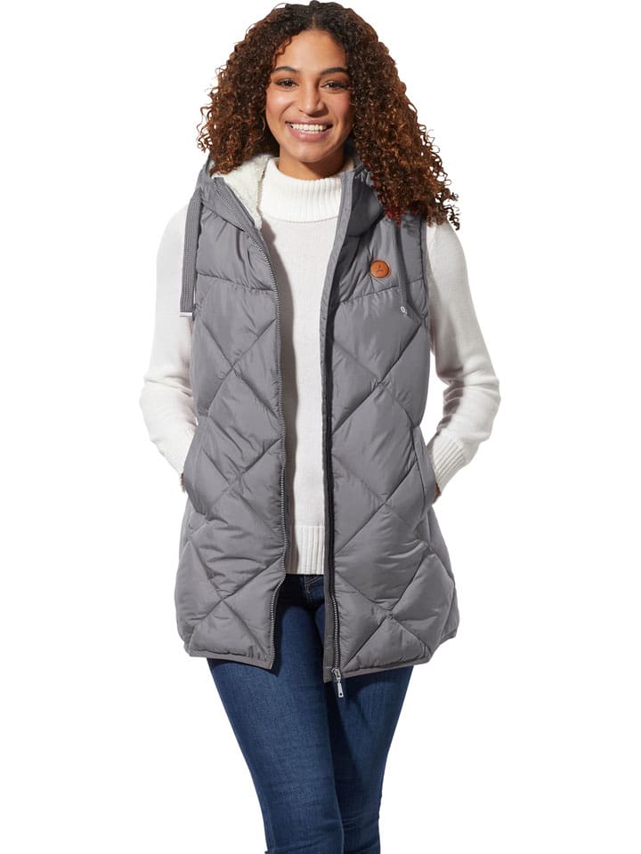 WITT WEIDEN Kamizelka pikowana w kolorze szarym rozmiar: 48