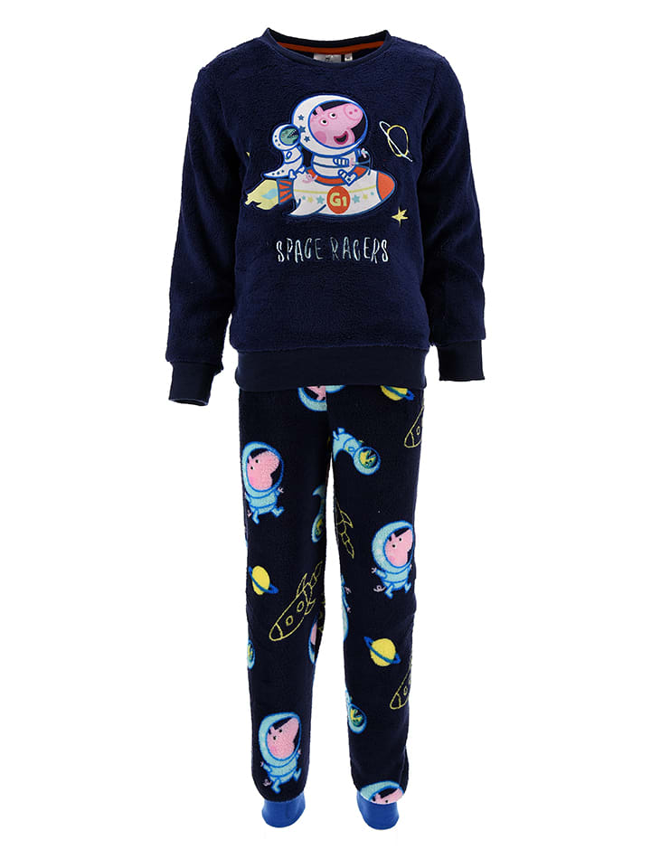 Peppa Pig Piżama "Świnka Peppa" w kolorze granatowym rozmiar: 104